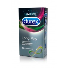 Презервативы Durex №12 Long Play с анестетиком для продления удовольствия