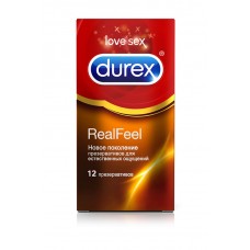 Презервативы Durex N12 Real Feel Для естественных ощущений