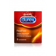 Durex 3 RealFeel Для естественных ощущений