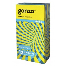 Презервативы Ganzo Ribs № 12