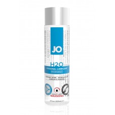 Классический возбуждающий лубрикант на водной основе JO H2O Warming, 4 oz (120мл.)