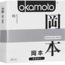 Презервативы Okamoto Skinless Skin Purity/ Классические № 3