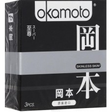Презервативы Okamoto Skinless Skin Super / Супер № 3