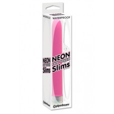 Вибратор Neon Slim розовый