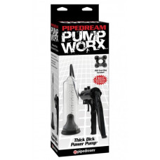 Помпа для мужчин Pump Worx Thick Dick Power Pump - Black