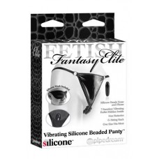 Fetish Fantasy Elite вибростимулятор клитора Beaded Panties с трусиками черный