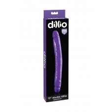Двухсторонний фаллоимитатор Dillio Purple - 12