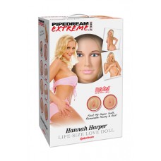 Pipedream Extreme Dollz  Hannah Harper  Life-Size Love Doll