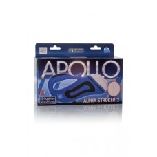 Мастурбатор-вагина Apollo™ Alpha Stroker™ Alpha Stroker™ 2 с вибрацией голубой