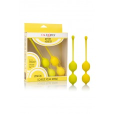 Набор необычных двойных вагинальных шариков в виде лимонов Kegel Training Set Lemon