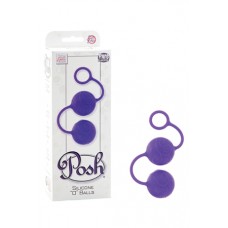 Вагинальные  шарики Posh Silicone “O” Balls фиолетовые