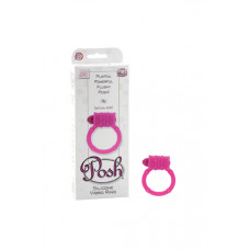 Эрекционное кольцо Posh Silicone Vibro Rings с вибрацией розовое