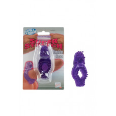 Эрекционное кольцо SUPR STRETCH STYLE D стимулирующее фиолетовое