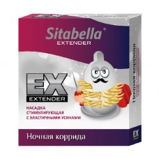 Насадка стимулирующая - презерватив Sitabella Extender Ночная коррида 1406